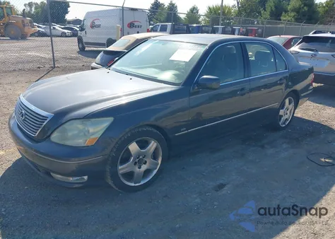 2004 Lexus Ls 430 from USA, damaged, VIN JTHBN36F640126682